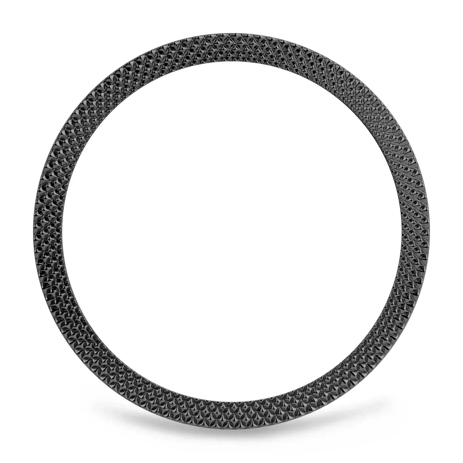Metal Bezel for Samsung Galaxy Watch7 6 5 4 Classic 43mm 47mm 42mm 46mm 40mm 44mm Cover Ring Bumper Adhesive Case Watch3 41/45mm Qme Black Rhombus Watch4 Classic 42mm