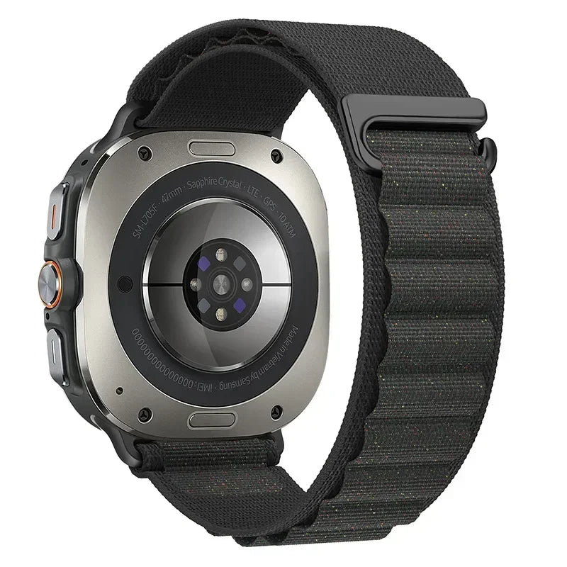 Alpine Loop For Samsung Galaxy Watch 7 Ultra Strap 47mm Accessories Sport Nylon Bracelet correa Galaxy watch ultra band 47 mm Qme StarMB Galaxy Watch Ultra