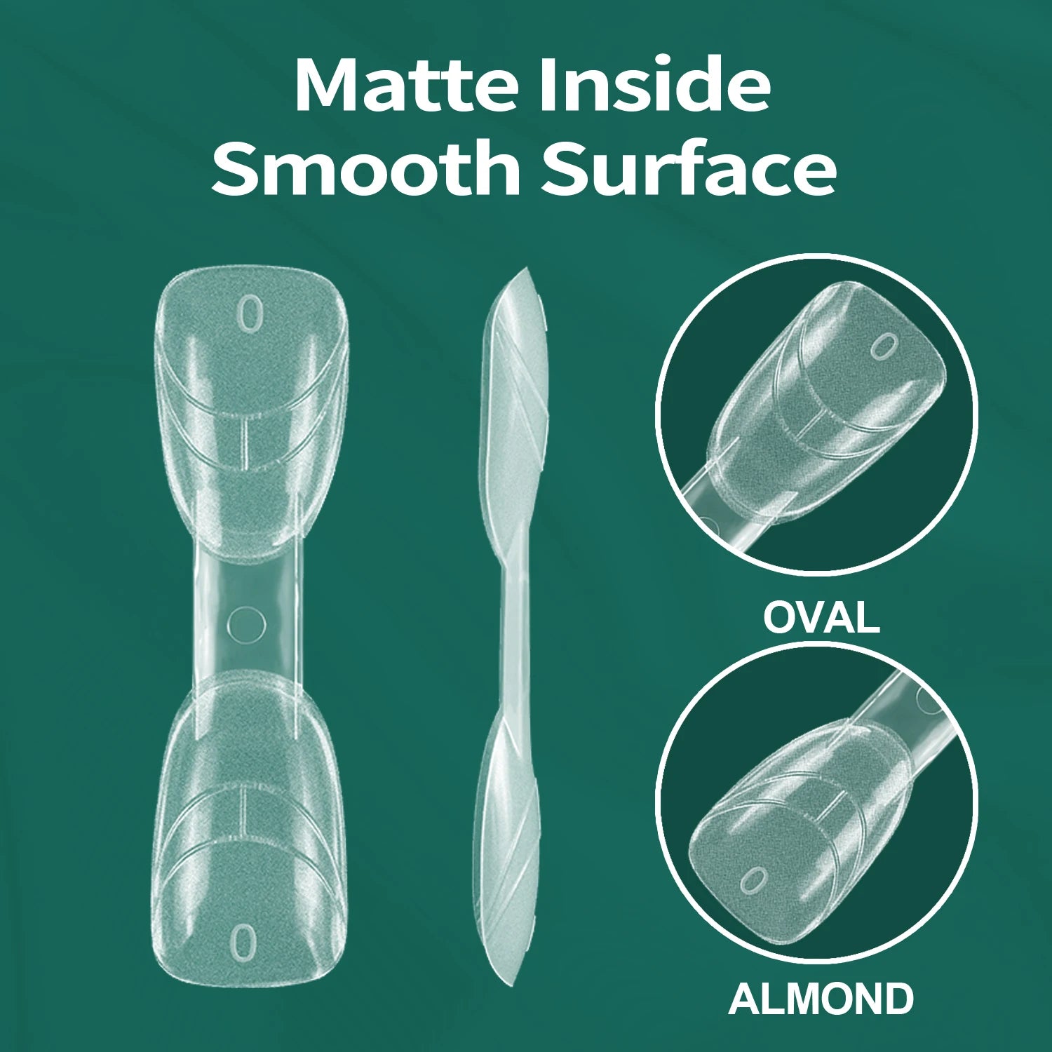 Nailpop Dual Forms Nail System Square Coffin Almond Oval Extension Qme