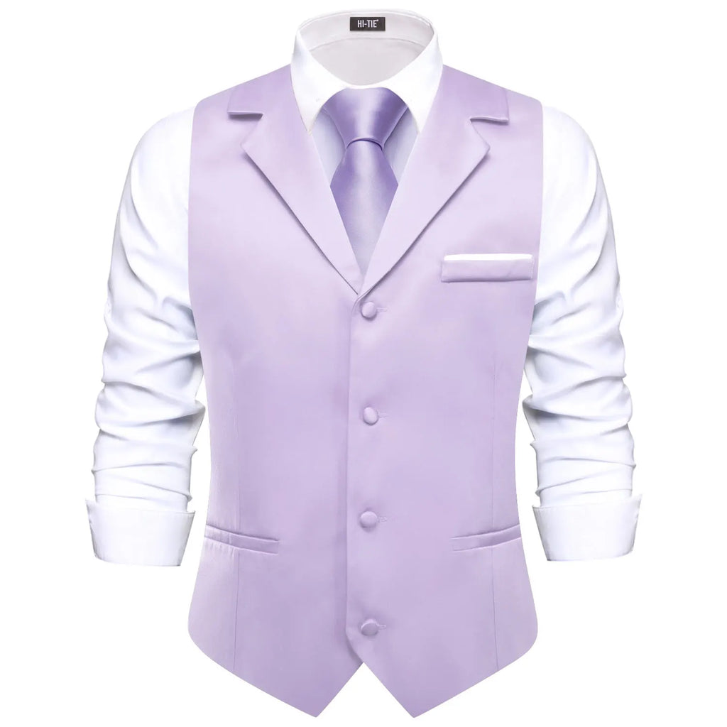 Single Lapel Waistcoat Black or Pink or Gold or Purple or Apricot Slim Sleeveless Formal Daily Vest Top Qme