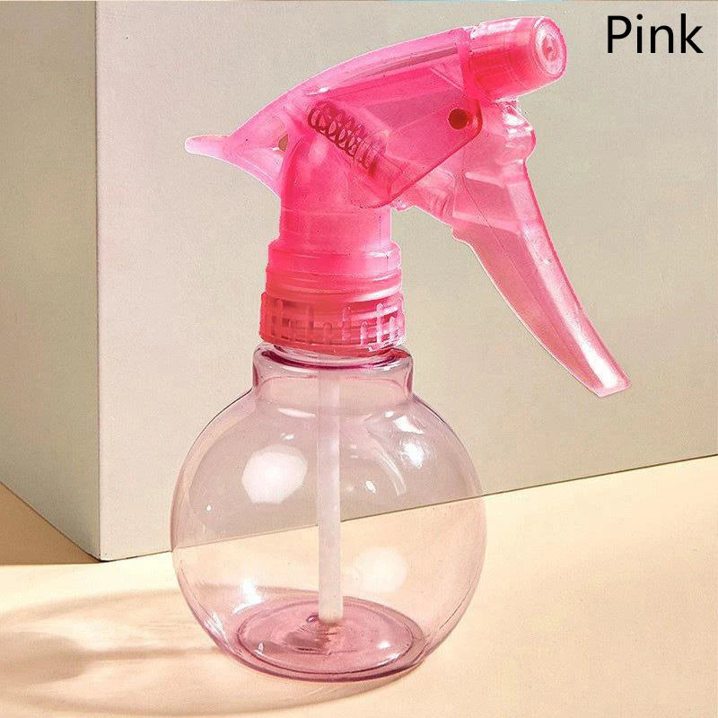 Refillable Fine Mist Spray Bottle Hairdressing Salon Barber Styling Qme Pink