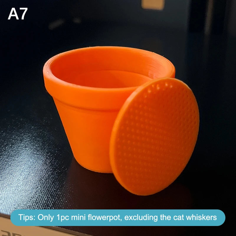 Pot Design Desktop Ornament Collectible Keepsake Cat Owners Pet Qme A7