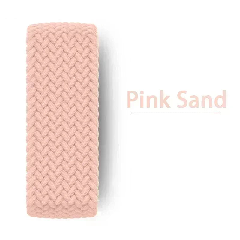 Braided Solo Strap Apple Watch Band Nylon Correa Bracelet Iwatch