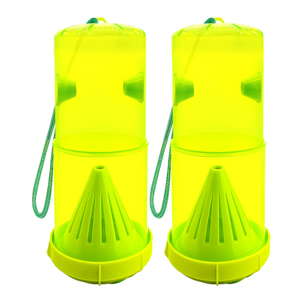 Foldable Wasp Trap Outdoor Carpenter Bee Traps for Outside Fly Wasp Catcher Fly Trap Indoor Killer Hunter for Hornet Mosquito Qme 2pcs Green