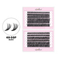 NATUHANA 20D 30D 40D 50D 60D 80D Cluster Eyelashes DIY Individual Qme 40-5012rows Mix8-16