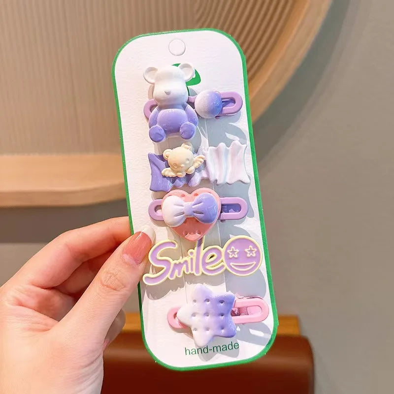 Colorful Stray-hair Duckbill Clip Kuroomi Student Cartoon Hair Girls Qme 4