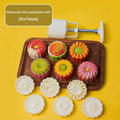 Mooncake Mold Plastic Hand Press Pastry Mung Bean Cake Model Qme 13