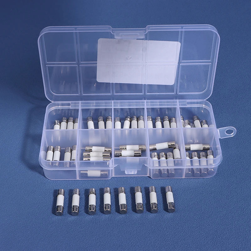 Ceramic Fuse Cartridge X Slow Blow T 0 25A 5A 1A 2A 3A 8A 10A 15A 20A Qme