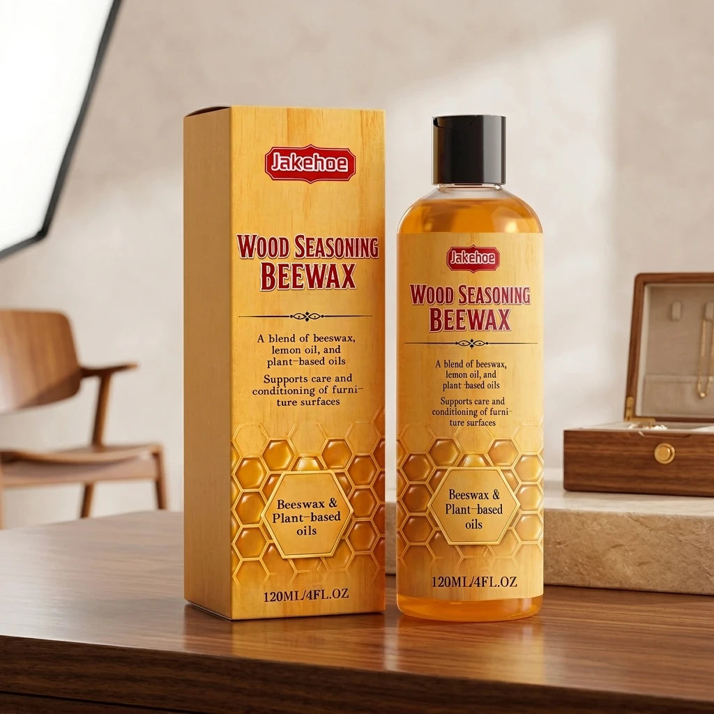 Wood Polishing Beewax Repair Scratches Remove Dullness Restores Shine Hydrate Dry Wooden Surfaces Multi-purpose Wood Conditioner Qme