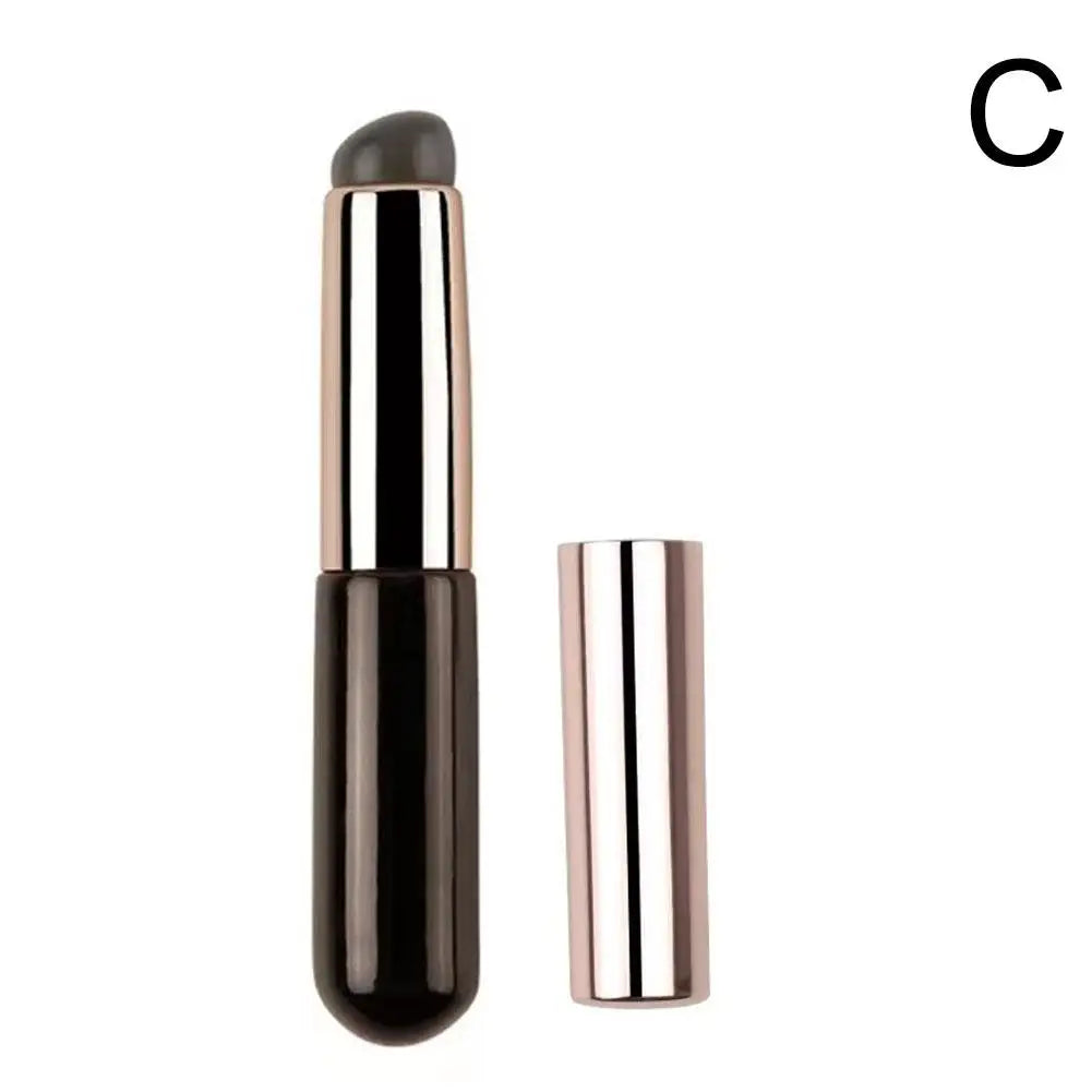 NEW Silicone Lip And Concealer Makeup Brushes Silicone Brush Lip Balm Lip Gloss Lip Stick And Concealer MultiFunction Brush Qme C