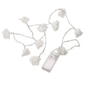 1.2M 10LED Creative Rose Flower String Lights Romantic Rose Flower Globe Lamp For Home Bedroom Wedding Proposal Garden Decor Qme 1.2M Warm white