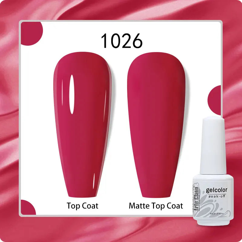 Arte Clavo Soak Off UV Gel Nail Polish Cosmetics Art Manicure Nails