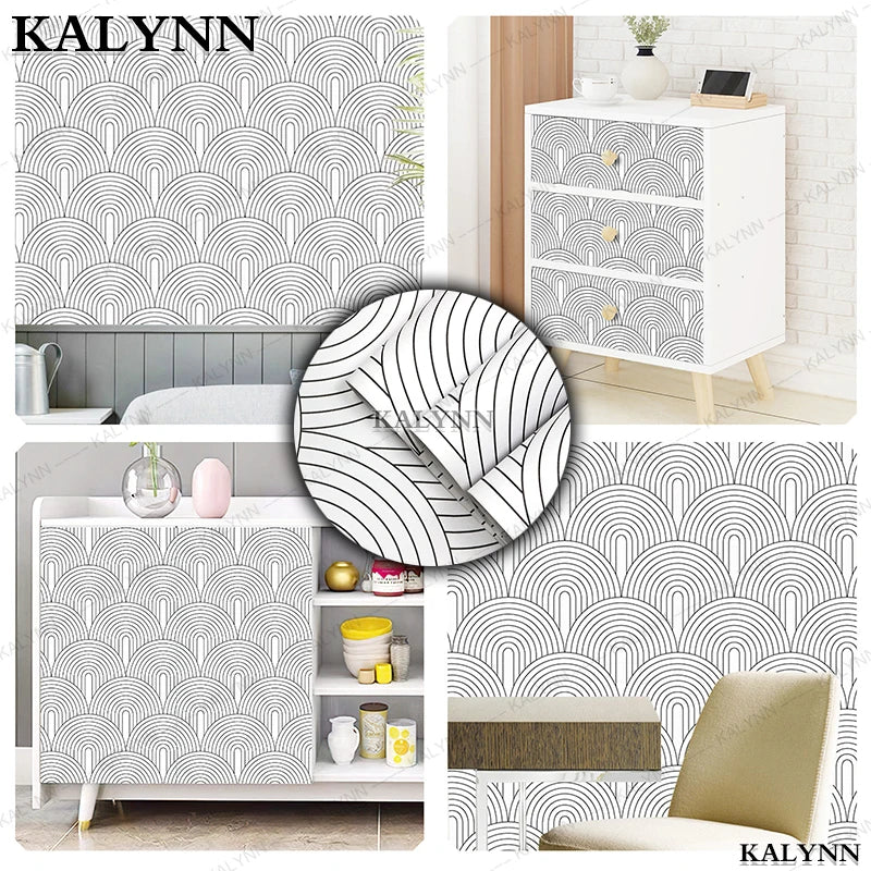 Peel Stick Wallpaper Abstract Self Adhesive Contact Paper Wooden Qme