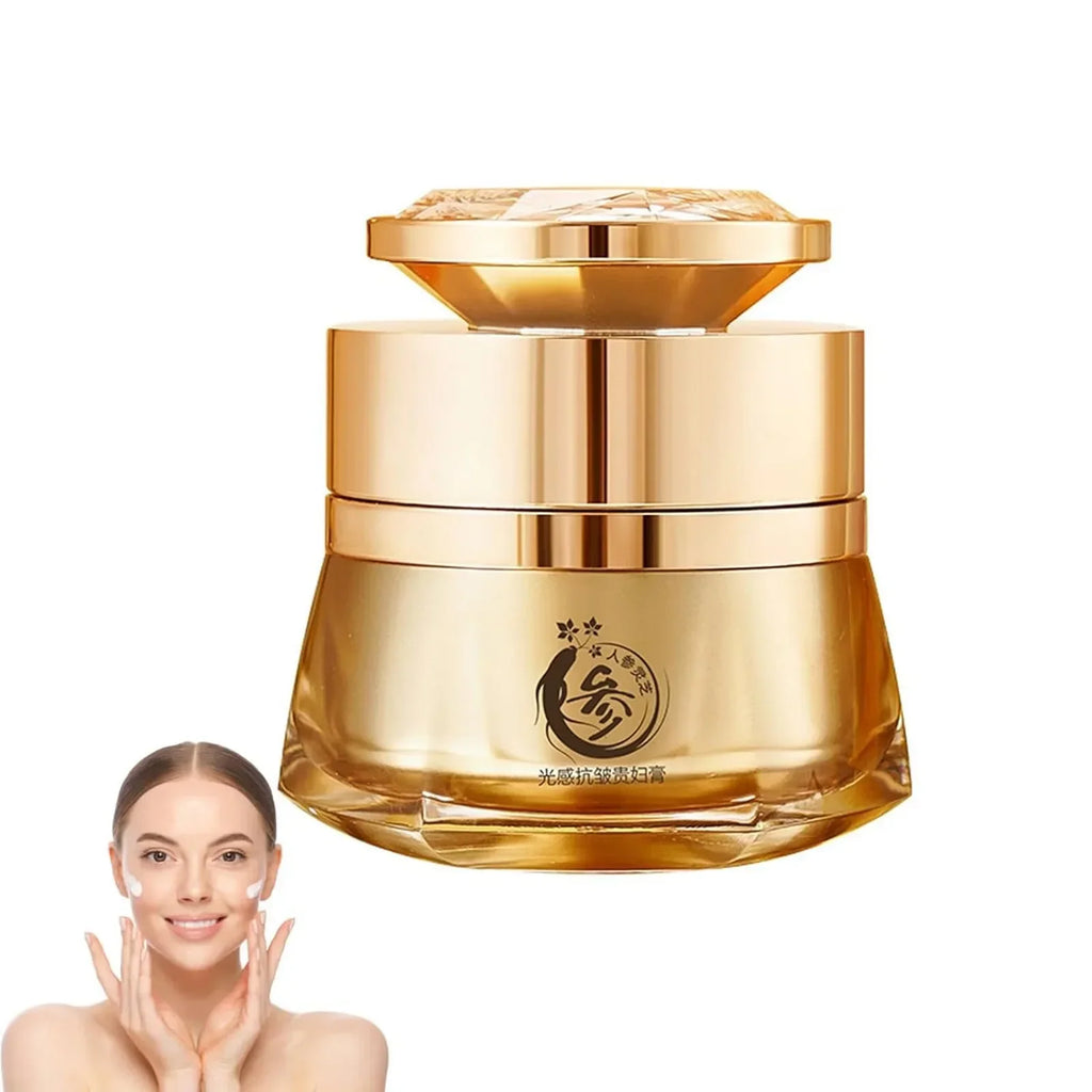 Ginseng Ganoderma Anti-Wrinkle, Ginseng Face For Dry And Aging Skin Anti-Wrinkle Tightening Sagging Skin Reduce Fine Lines Qme