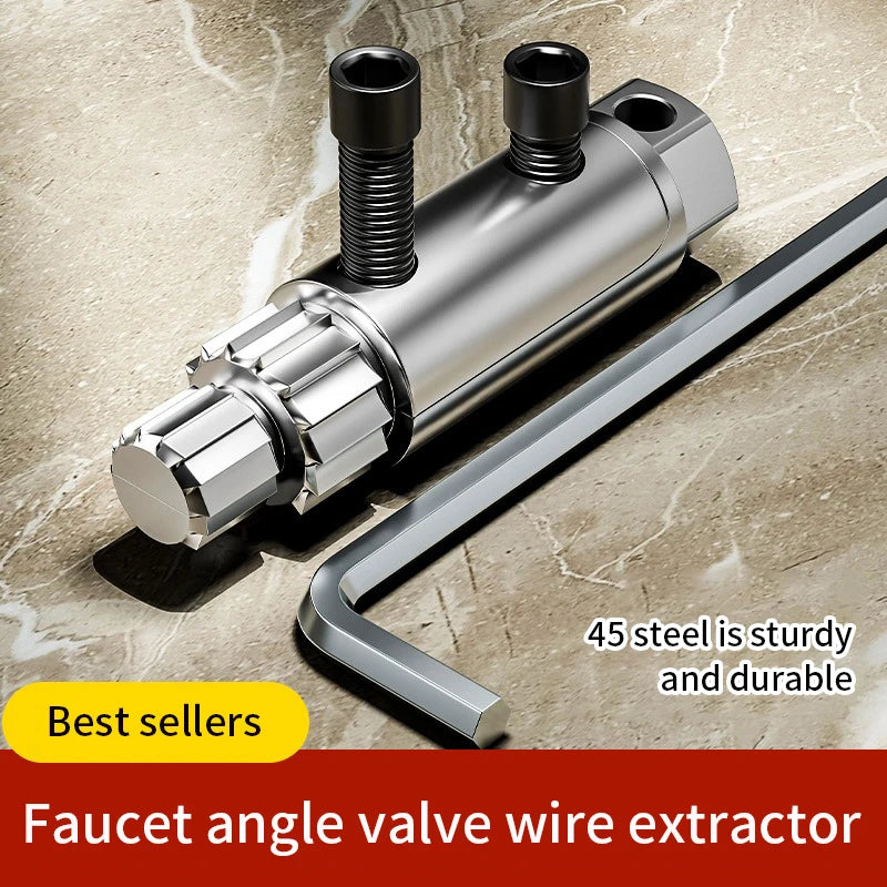 4 6 Universal Faucet Angle Valves Damage Screw Extractor Broken Wire Qme