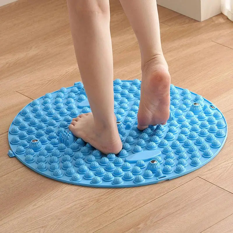 Pressure Point Pads Board Foot Massage Acupressure Mat Reflexology Qme