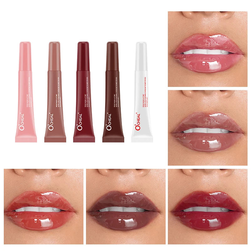 Moisturizing Lip Gloss Vibrant Colors Waterproof Sweat Resistant Non Qme