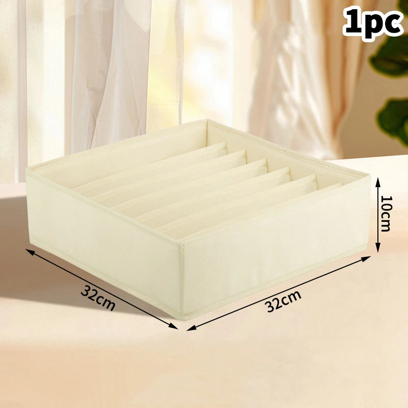 Household Wardrobe Box Cabinet Drawer Organizer Underwear Socks Bra