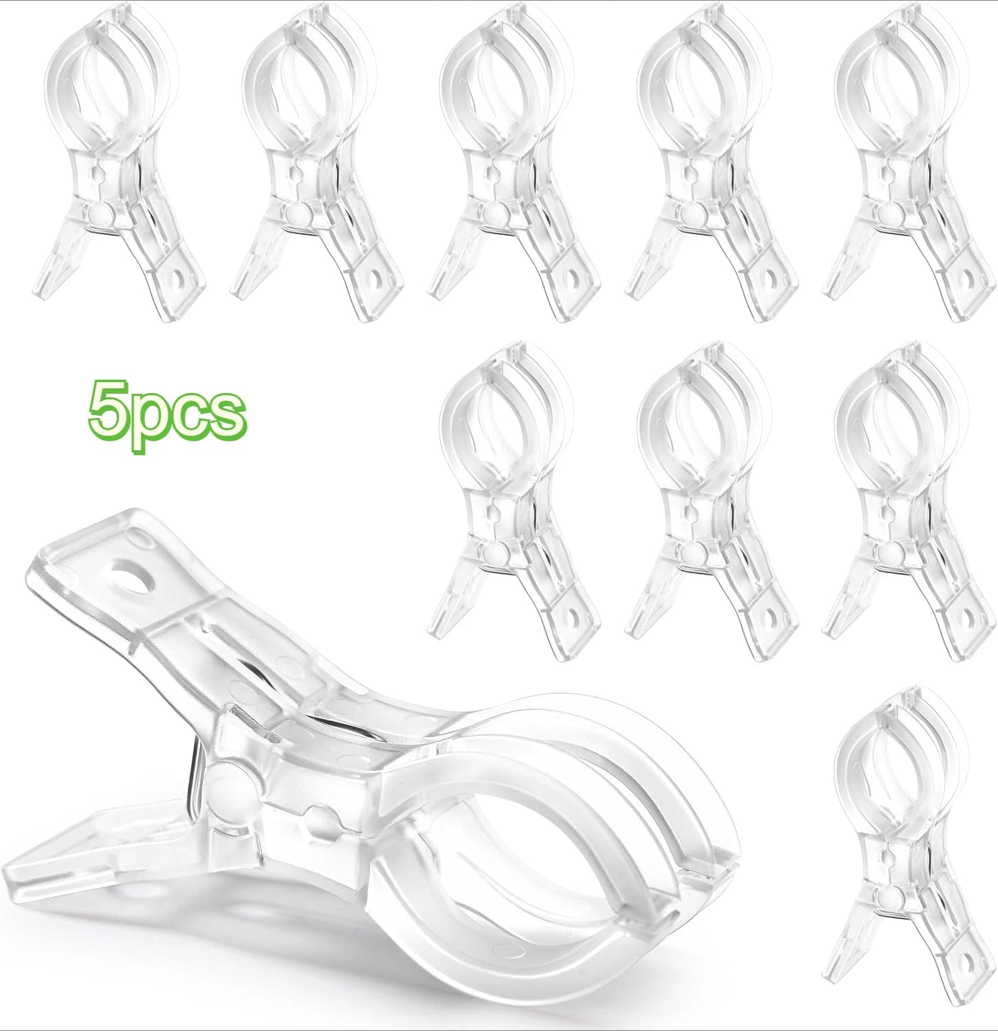 Household large clothes clip,drying blanket clip, windproof clip,multifunctional fixed drying clip, large quilt clip,drying clip Qme 5pcs