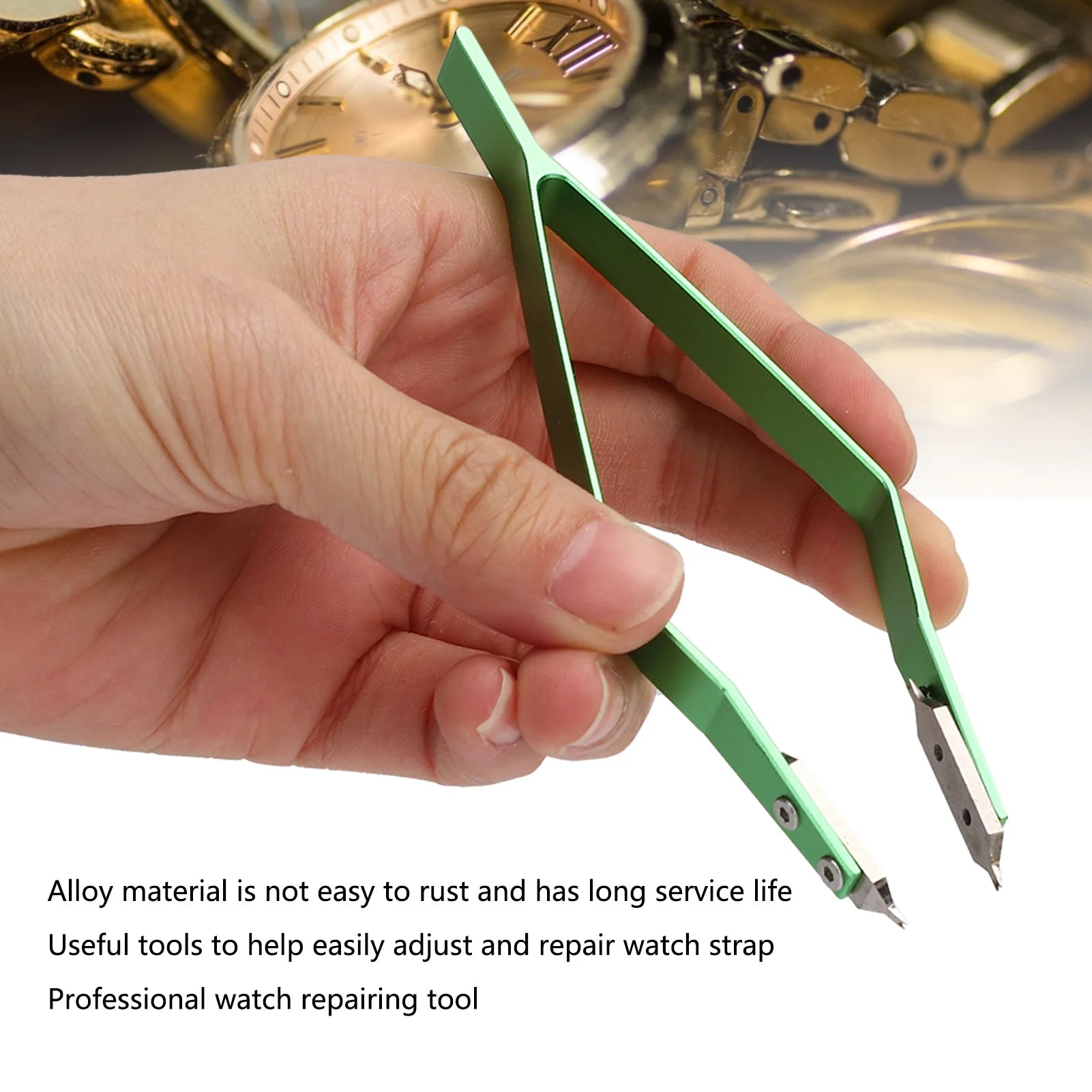 Watch Spring Bar Remover Tweezers Professional Watch Repairing Tool for Watchmakers Wristwatch Spring Bar Tool Qme