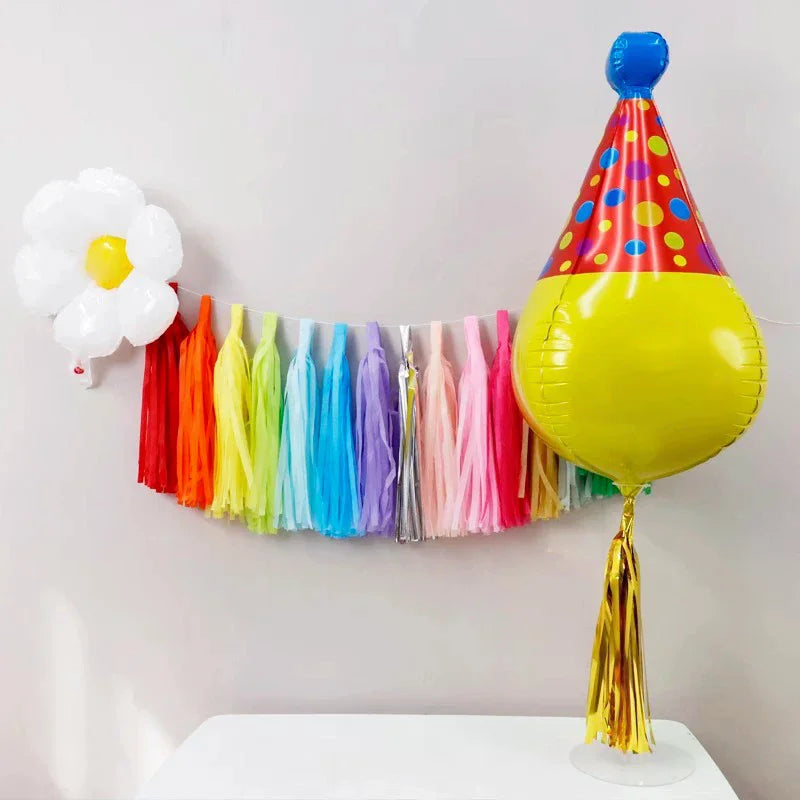 Valentine's Day Gradient 2-Meter Color Tassel Party Decoration Qme