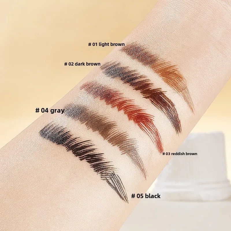 Long Lasting Microblading Brow Pen AIYI 4-Tip Waterproof Smudge Proof Qme