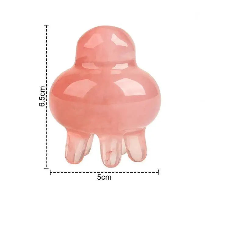 Resin Octopus Gua Sha Massage Comb Meridian Scraping Tool Qme A2 No plug