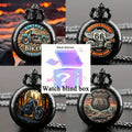 Motorcycle quartz pocket watch surprise blind box Qme Watch blind box