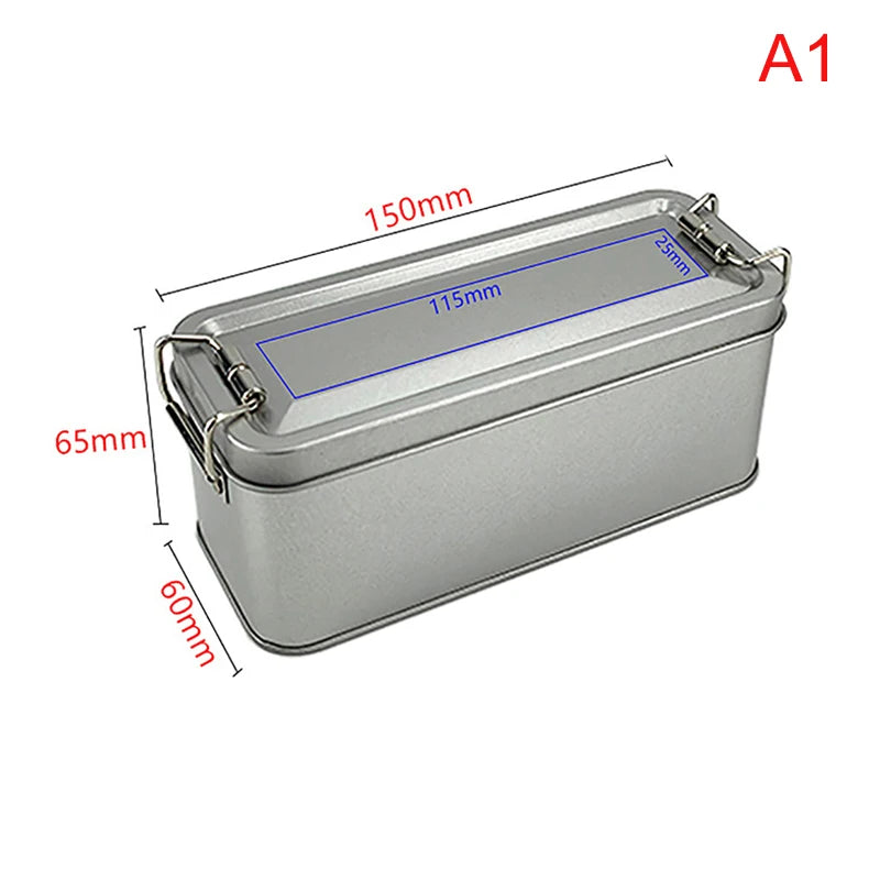 Kitchen Desktop Storage Tin Candy Coffee Tea Jewelry Chocolate Qme S