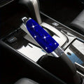 Bling handbrake cover - A protective side brake grip accessory for vehicle interior decoration Qme Blue