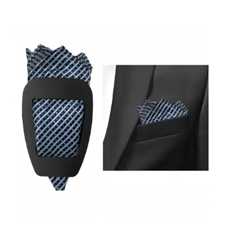 Fashion Pocket Square Holder Handkerchief Keeper Organizer Man Qme