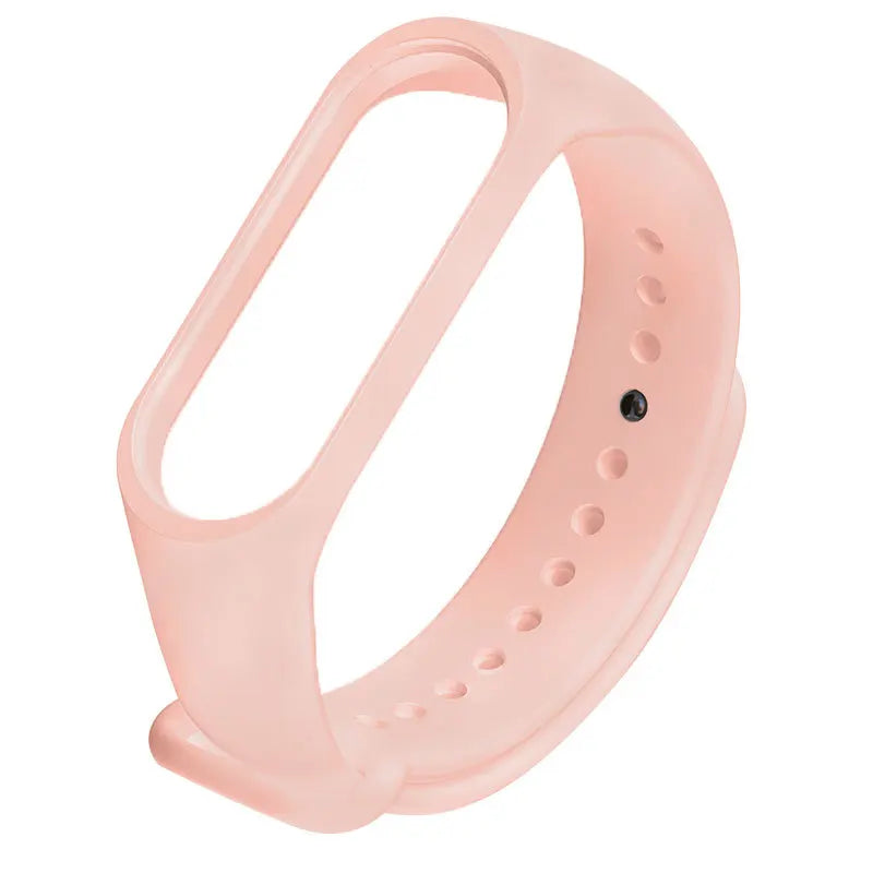NEW Suitable for Xiaomi Mi Band Mi3 Mi4 Mi5 Mi6 Mi7 Mi8 Colorful Silicone Replacement Sports Strap Qme lotus For Mi8 9 10