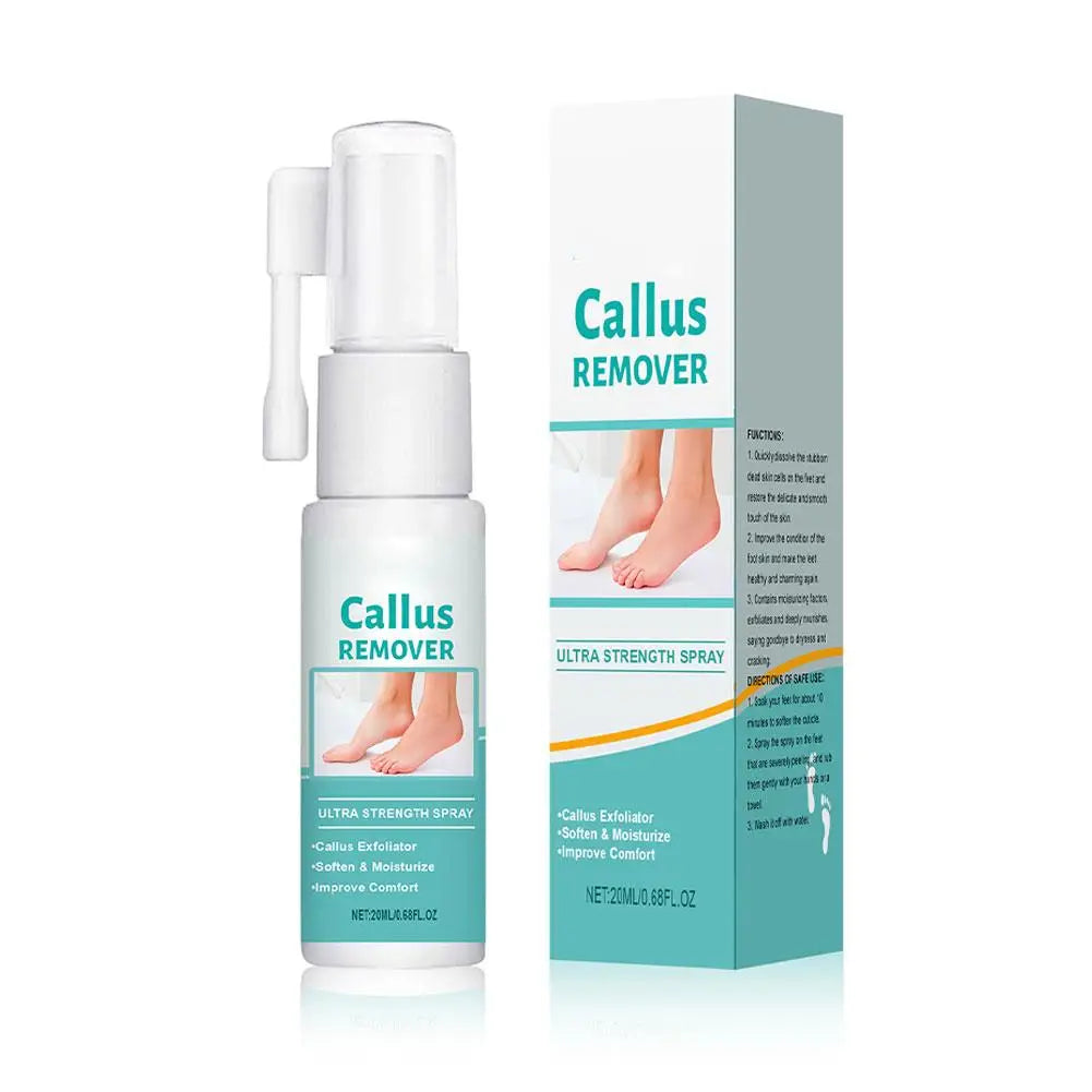 Foot Peeling Spray Callus Remover Moisturizing Nourishing Exfoliator Qme 20ML
