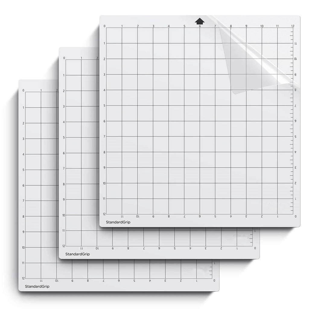 3/5Pcs StandardGrip Cutting Mat for Silhouette Cameo 4/3/2/1(Sizes: 12inX12in) Qme 3 PCS