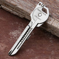 8-in-1 Multi-Tool Keychain for Camping & Survival | Folding Screwdriver, Bottle Opener | Compact Outdoor Utility Pliers with Key Qme 1PC
