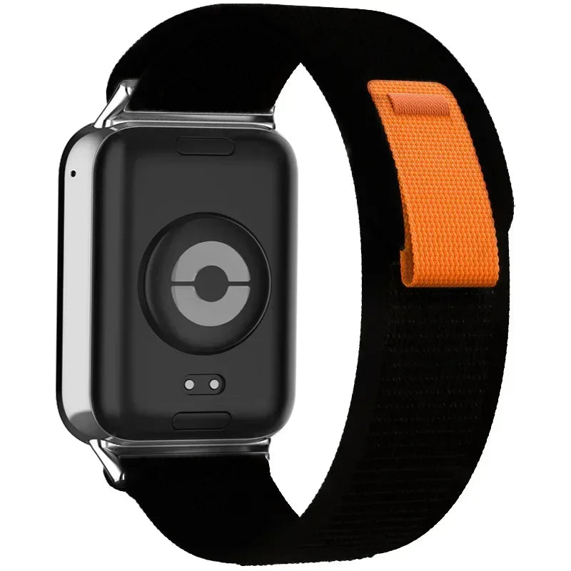 Strap for Xiaomi Redmi Watch 4 Smart Nylon Loop Adjustable Elastic Bracelet Watchband for iWatch Mi Band 8 Pro Band Accessories Qme BB Redmi watch 4