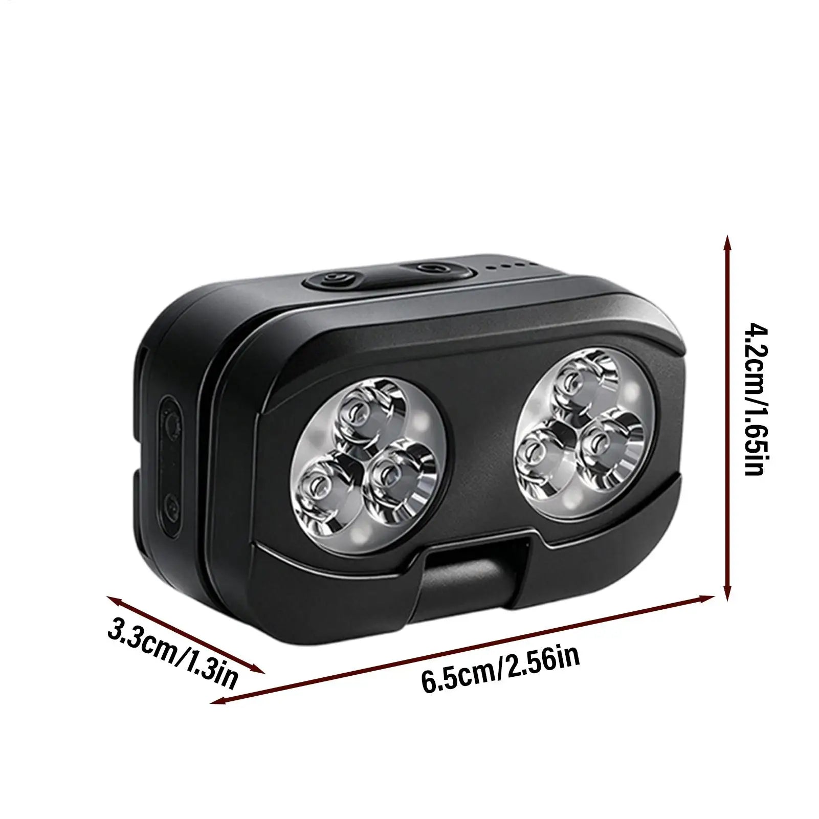 Head Lamp 14 Modes Rechargeable LED Headband Flashlight 900 Lumen Waterproof Head Light for Camping Hiking Fishing Walking Night Qme