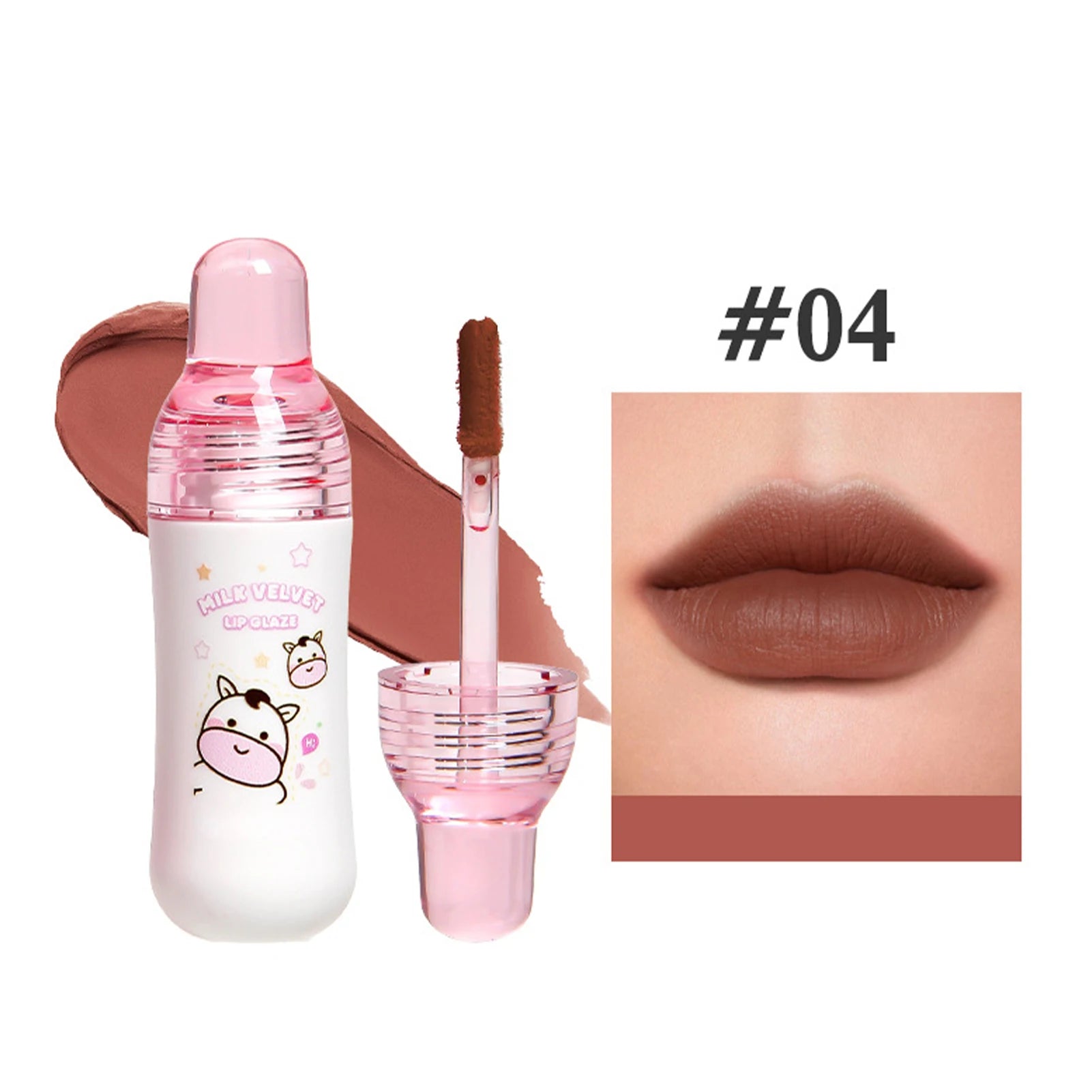Lip Gloss Cute Girls Gift Matte Long Lasting Non-stick Cup Lipgloss Cigarette Tube Lipstick Lip Makeup Velvet Matte Lip Gloss Qme B 04 China Mainland