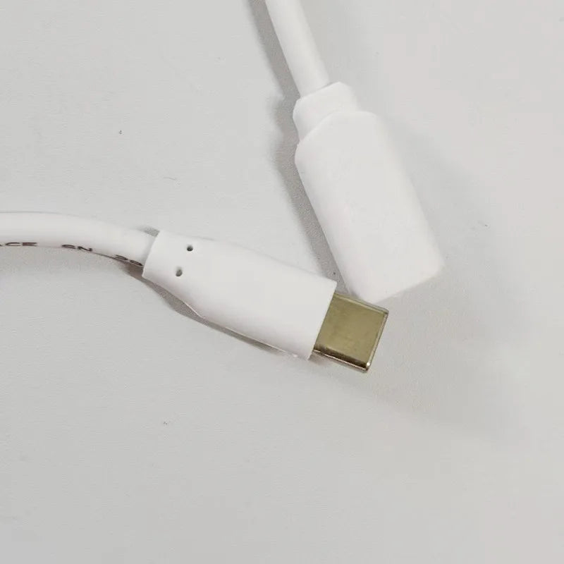 3PCS Raspberry Pi 4A High Current USB Cable with 501 Button Switch Type-C Male to Female Extension Power Cord Qme