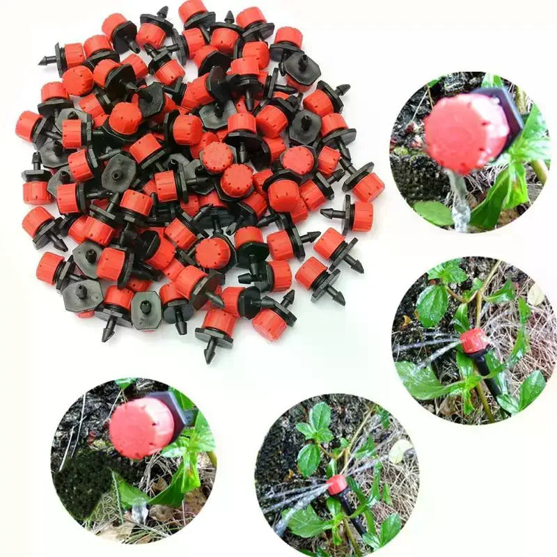 Keep Your Garden Thriving - Precision Watering Emitters - Perfect for Automating Care for Your Balcony Plants & Vegetable Patch Qme
