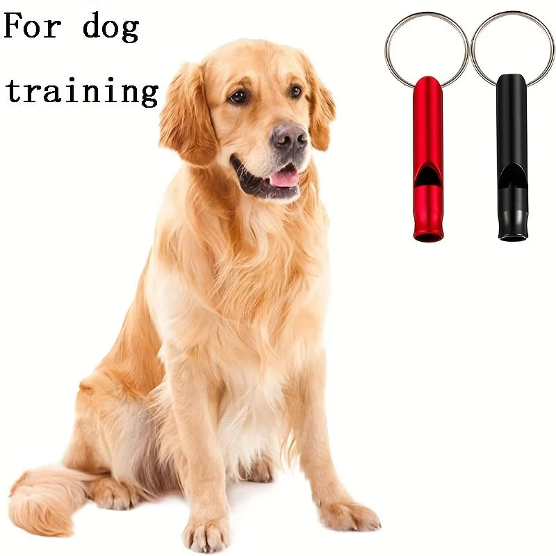High Decibel Aluminum Alloy Survival Whistle, Portable Keychain Emergency Safety Whistle for Outdoor Camping Hiking Qme