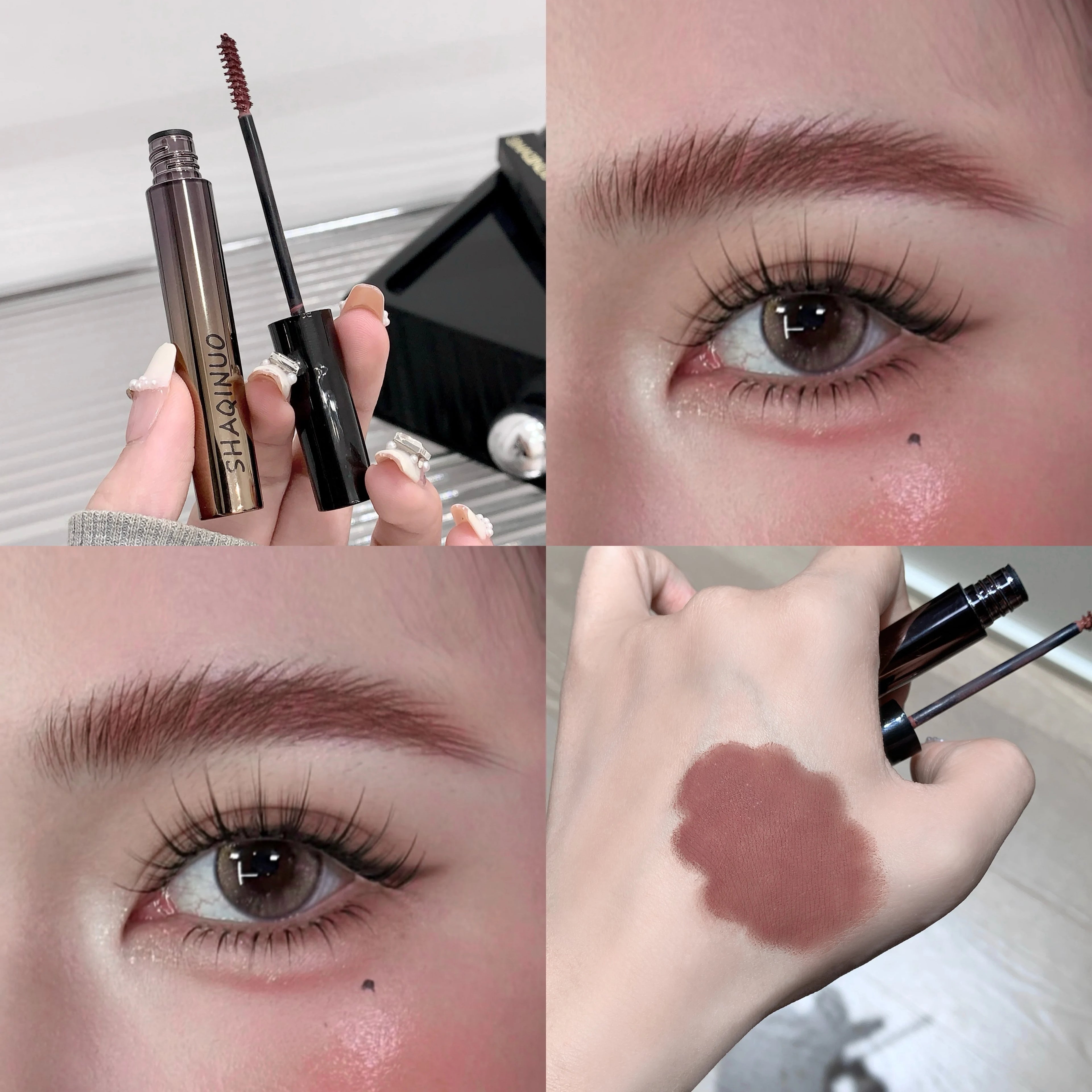SHAQINUO Tinted Brow Gel Long-lasting Smudge-proof Eyebrow Rich Qme S9025-02