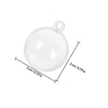 10Pcs Floating Ball Aquarium Accessories Transparent Stable Fish Tank Floating Decorations Bubbler Ornaments 2Cm Qme 2X2X2CM