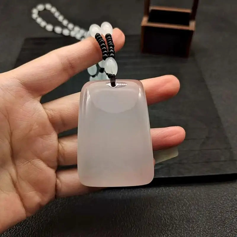 Sunlight UV Color Change Necklace Water Drop Pendent Necklace For Women Unisex Lucky Long Pendant Sweater Chain Ornaments Qme A2