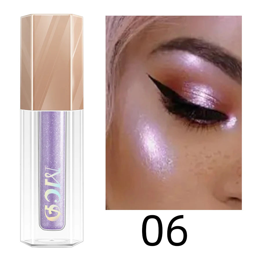7Color Professional Bright-colored Contouring Liquid Highligth Qme 06