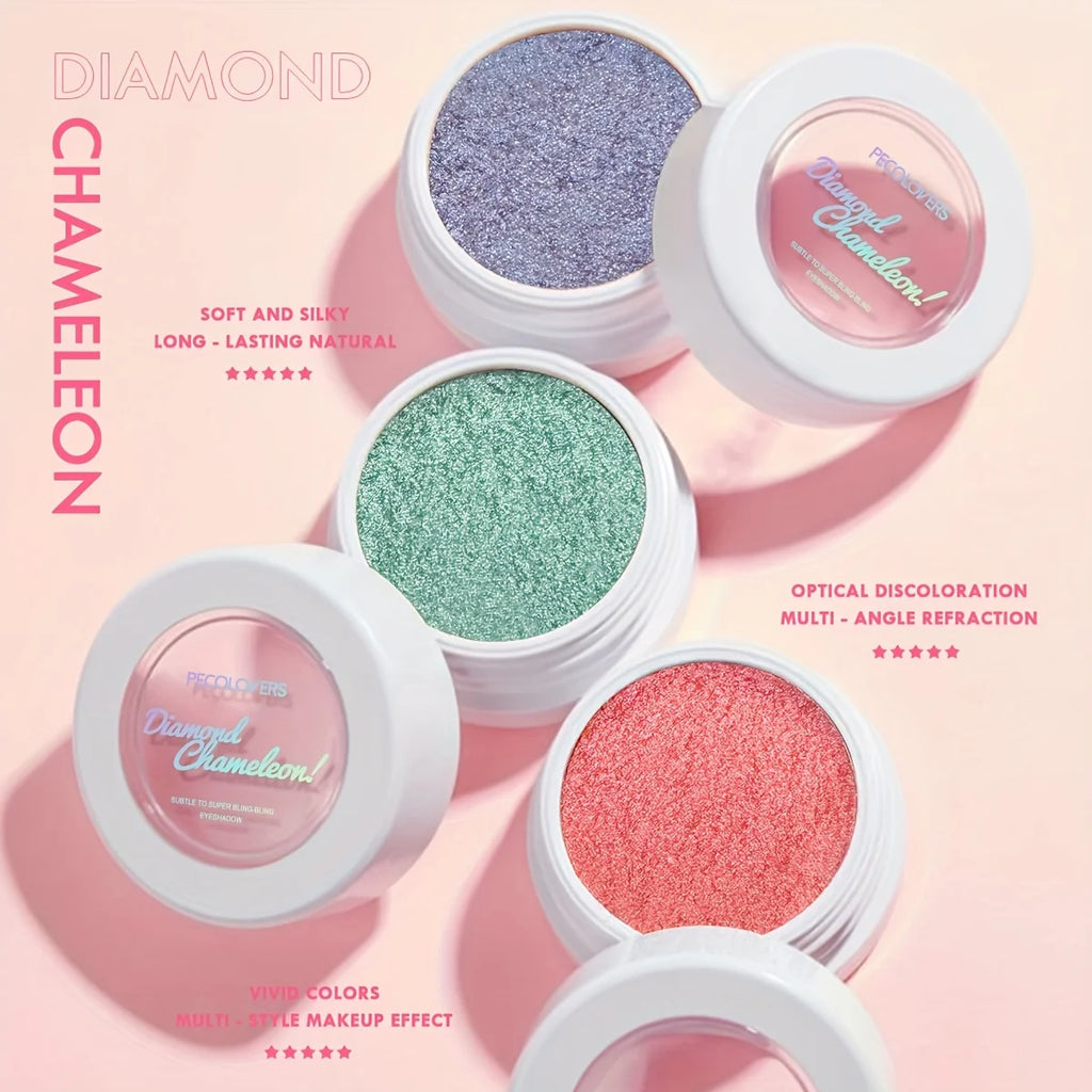 3-Color Mashed Potatoes Eyeshadow Cream Luxurious Creamy Texture Qme