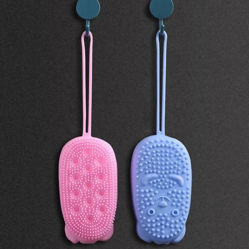 1/4pcs Double Side Silicone Bubble Bath Body Brush pamper your skin with this exfoliating scrub suitable for all skin types Qme