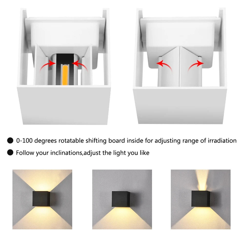 Motion sensor wall lamp Drawing Aluminum Acrylic decoration illumination sconce light indoor home kitchen bedroom corridor aisle Qme