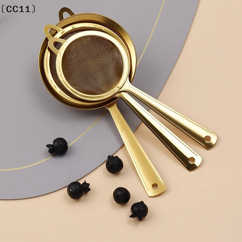 Stainless Steel Matcha Sifter Very Fine Mesh Rust-proof Tea Strainer Qme