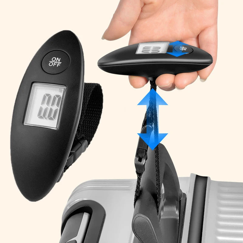 Electronic Pocket Scale Portable Luggage Precision Travel Digital Qme